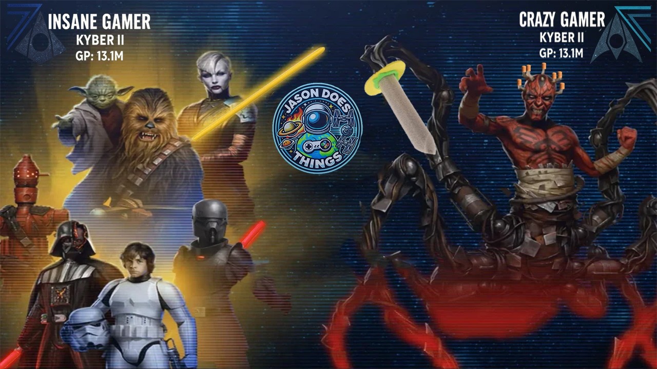 SWGoH Upkeep Insane & Crazy Gamer  Then STFC
