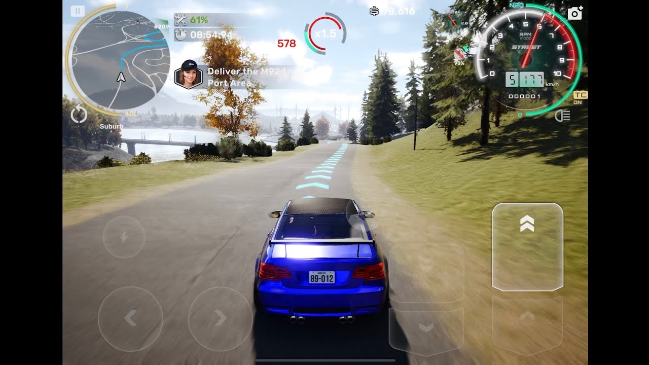 SUPER CAR M92🥰 CAR DELIVERY IN CARXSTREET MOBILE GAMING || #cargames #carxstreet #carracing #gaming 