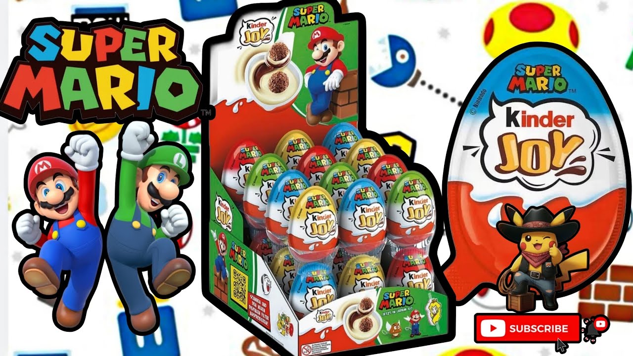 Super Mario Kinder Joy Collection 2026