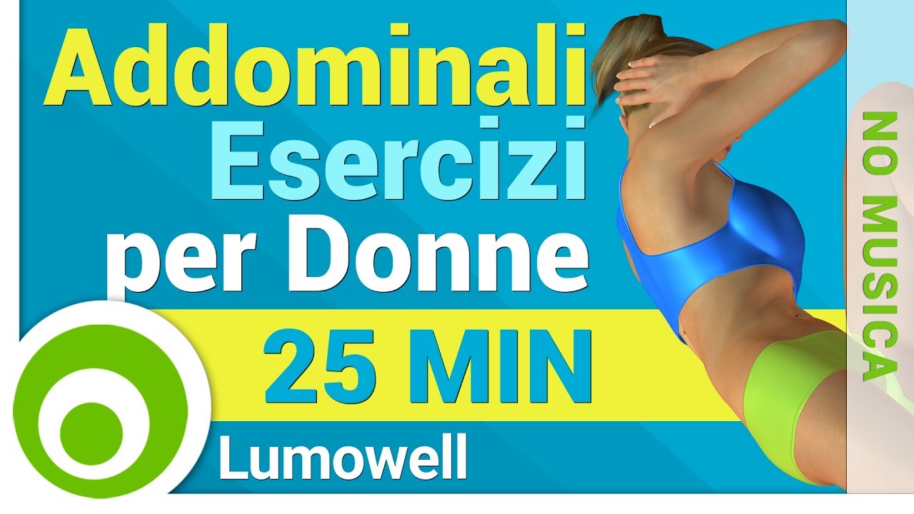 Addominali: Esercizi Donne