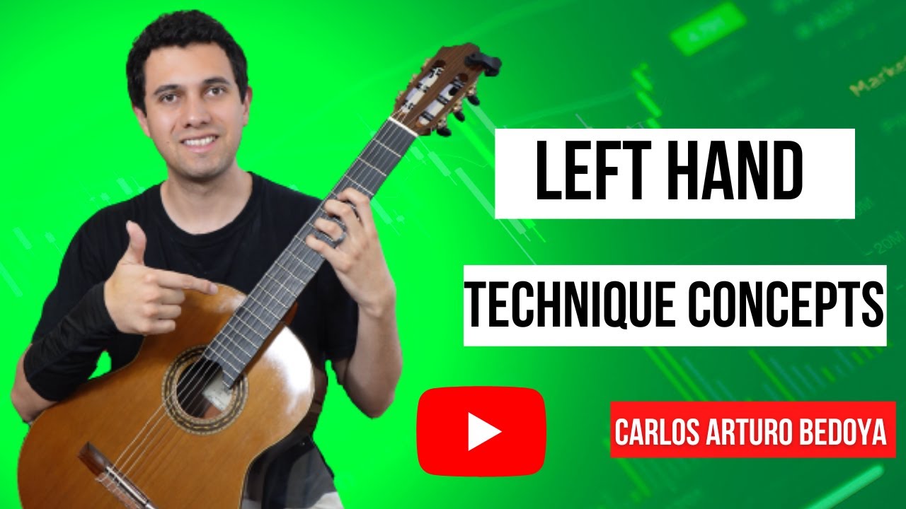 Guitar Fundamentals - Left Hand Technique Concepts (#3) | Carlos Bedoya