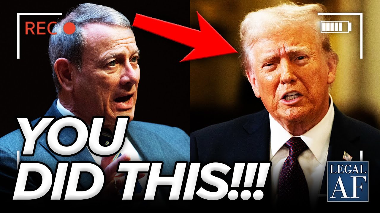 Chief Justice Roberts RUNS SCARED from the MONSTER he CREATED