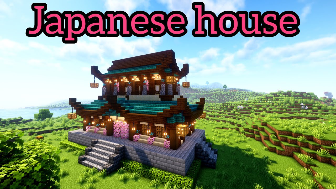 Minecraft: Survival Japanese house tutorial