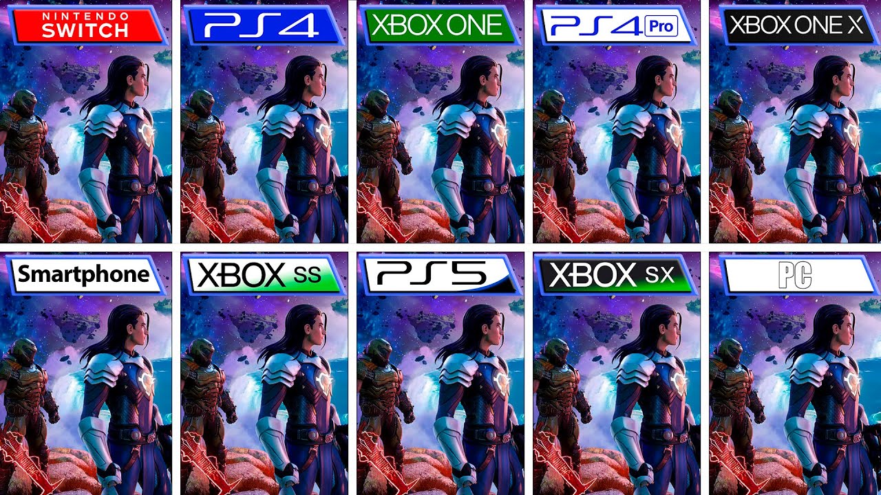 FORTNITE Chapter 4 | Playstation - Xbox - Switch - PC - Smartphone | All Versions Comparison