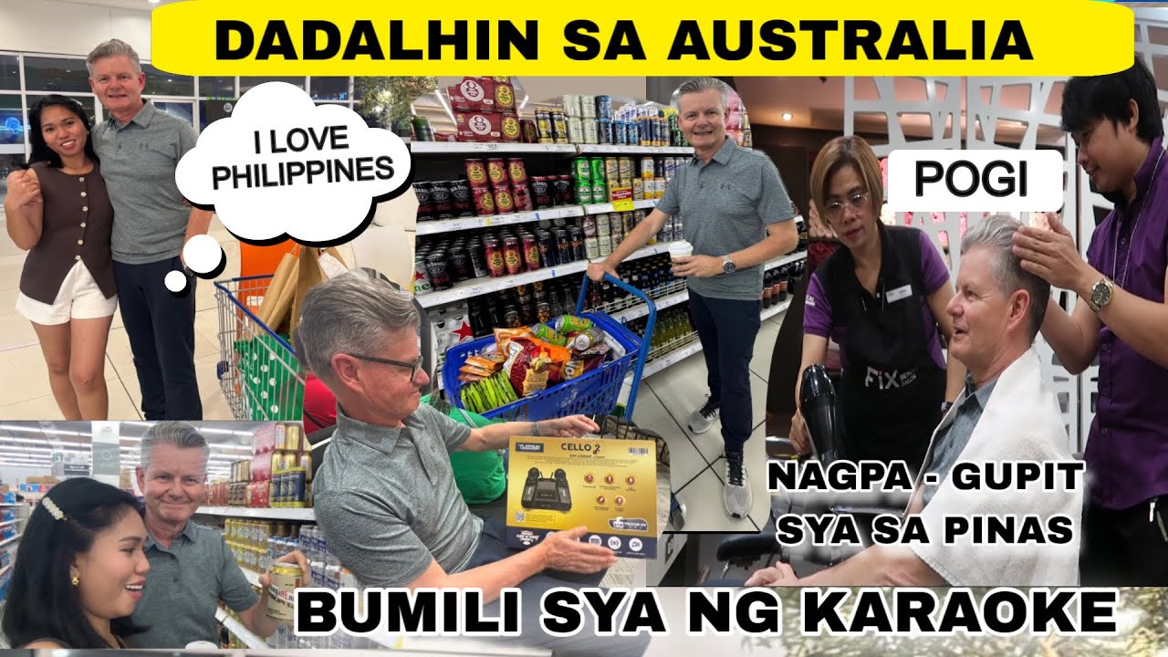 ОН ПОКУПАЛ КАРАОКЕ / ПРОДУКТЫ ДЛЯ ТЕХ, КОТОРЫХ МЫ ПРИВЕЗЕМ В АВСТРАЛИЮ 🇦🇺 НА ФИЛИППИНЫ НА ОТПУСК