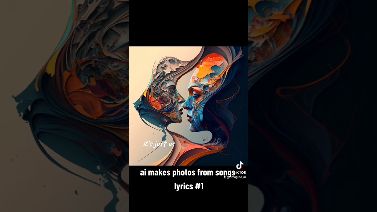 ai makes photos from songs lyrics #1 ... 