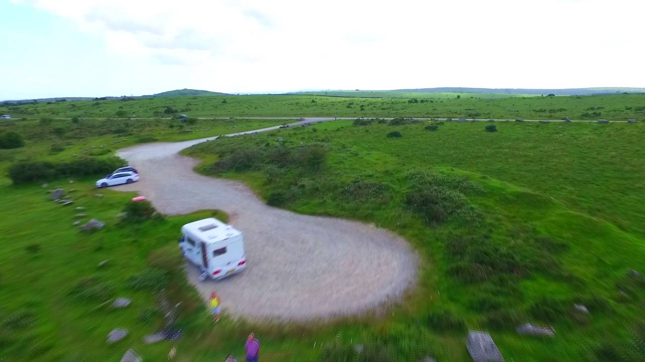 DJI Phantom 3 PRO 4k - Cornwall Lake - Bodmin moor - Vineyard