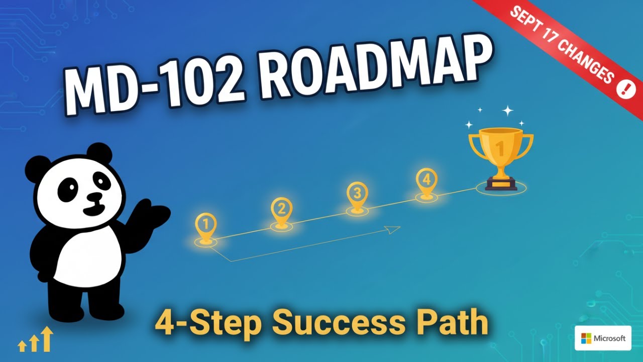 Как легко сдать экзамен Microsoft MD-102!