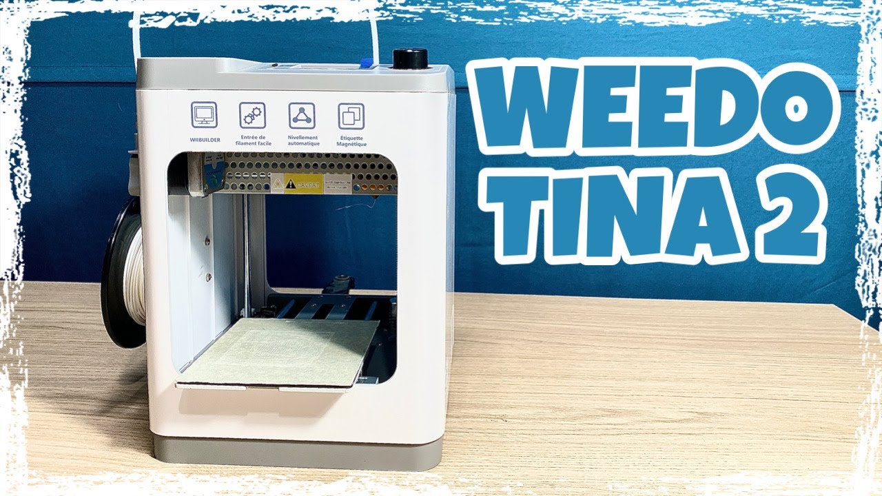 Test de la Weedo Tina 2, jouet ou véritable imprimante 3D ? 🤔