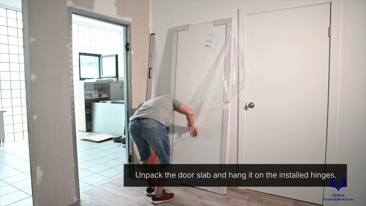 Modern Hidden Frame Build – Arrow Doors