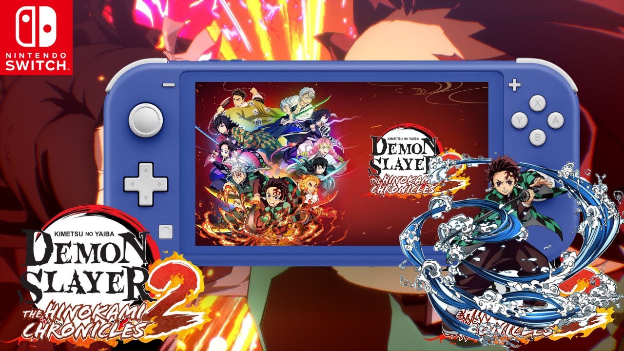 Demon Slaver - Hinokami Chronicles 2 no Nintendo Switch Lite! - Gameplay