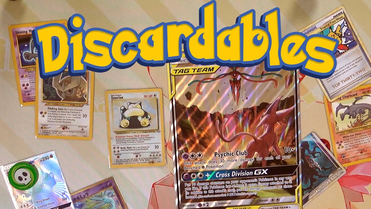 Discardables – Эпизод 1: Советы по хранению и мои любимые карты покемонов