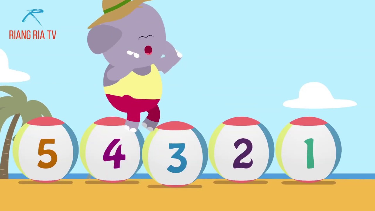 Lagu Kanak-kanak - Nombor-nombor I Mengenal Nombor 1-10 I Numbers in Bahasa Malaysia