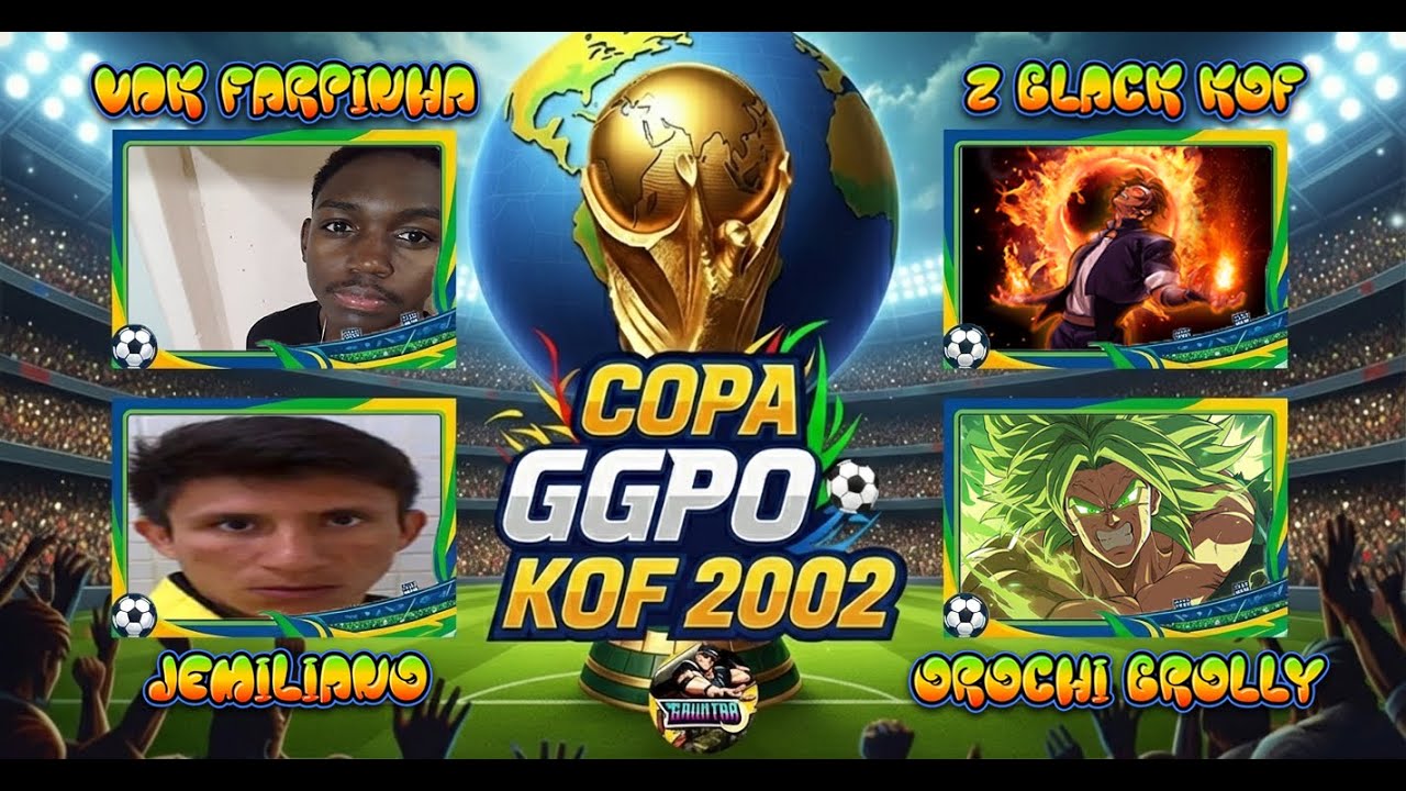 COPA GGPO VDK FARPINHA VS JEMILIANO / Z BLACK KOF VS OROCHI BROLLY │FT15│ #ggpo #copa
