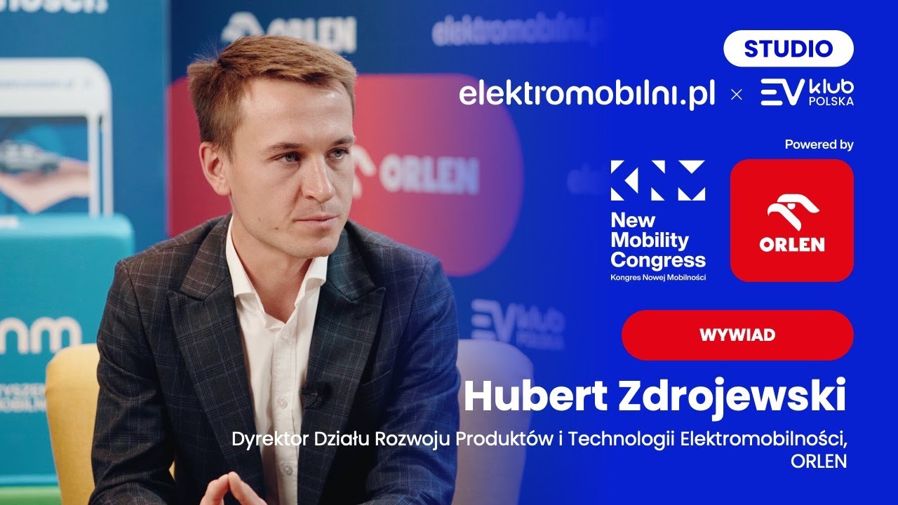 🎙️ Wywiad: Hubert Zdrojewski (ORLEN) | STUDIO KNM elektromobilni.pl x EVKP x ORLEN