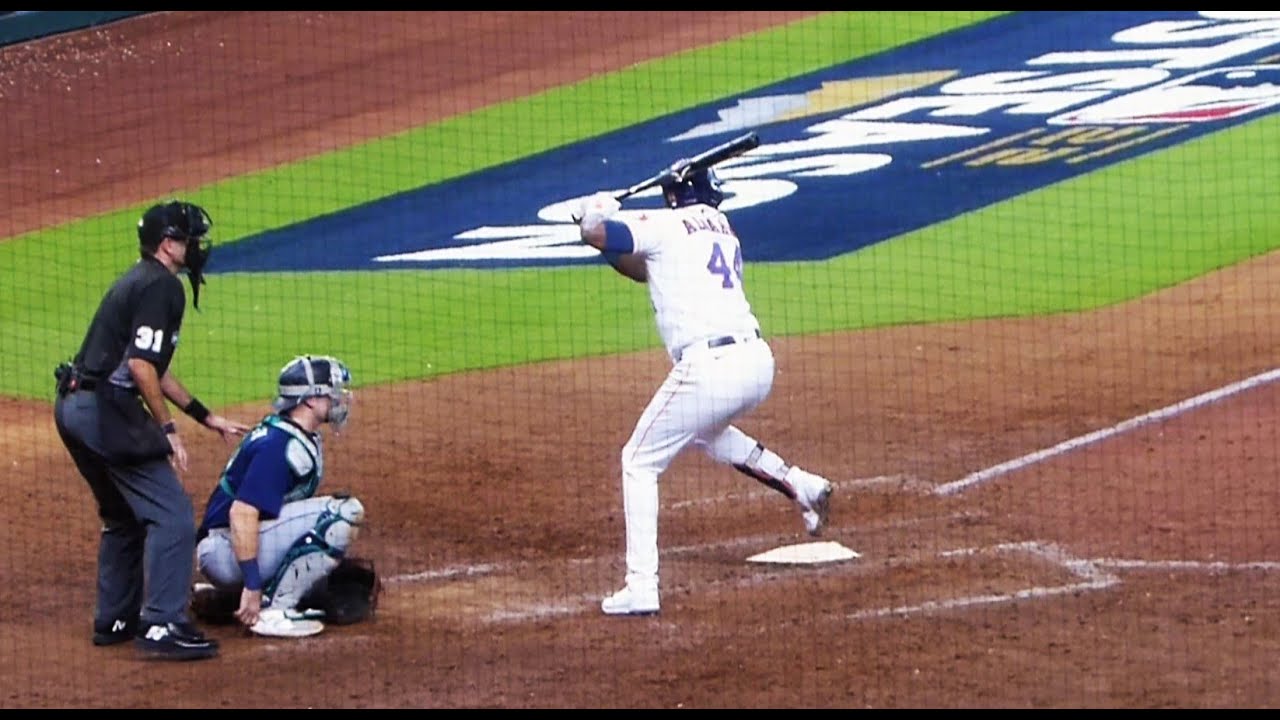 Yordan Alvarez 3-run walk-off home run to beat Seattle...ALDS Game 1...Astros vs Mariners...10/11/22
