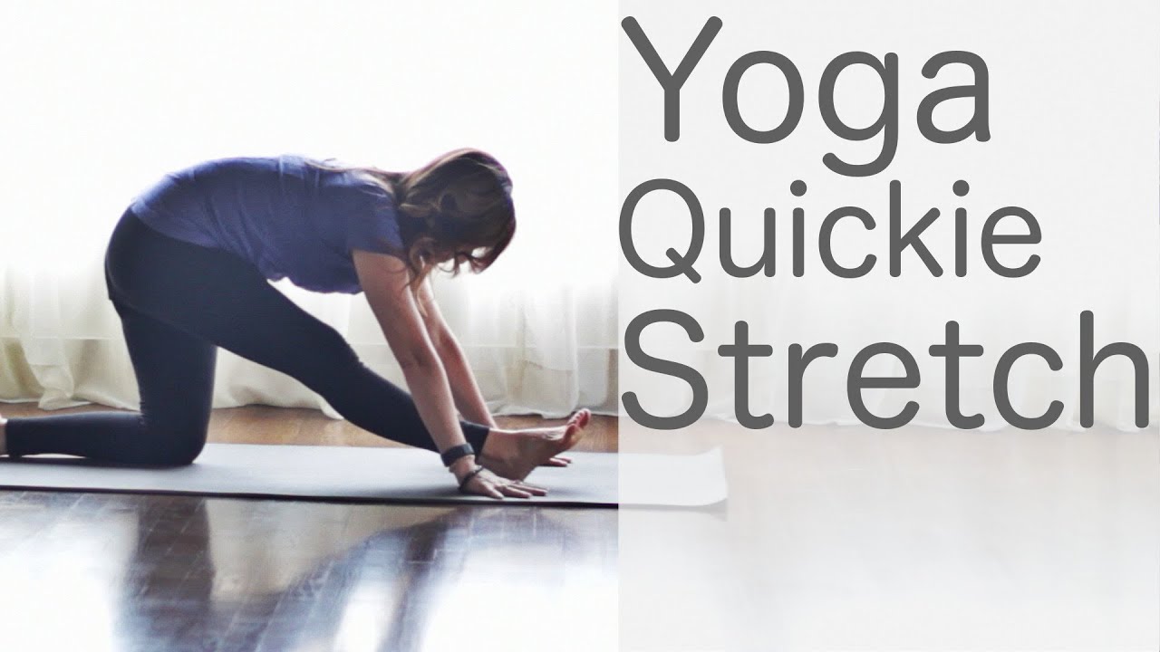 15 Minute Yoga Quickie Stretch (For Tight Hamstrings) | Fightmaster Yoga Videos