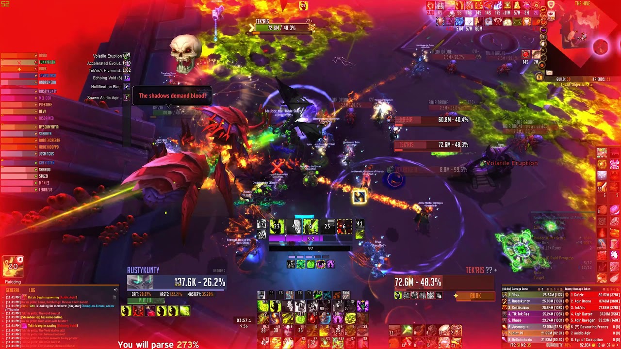 Unscuffed vs  Mythic Hivemind