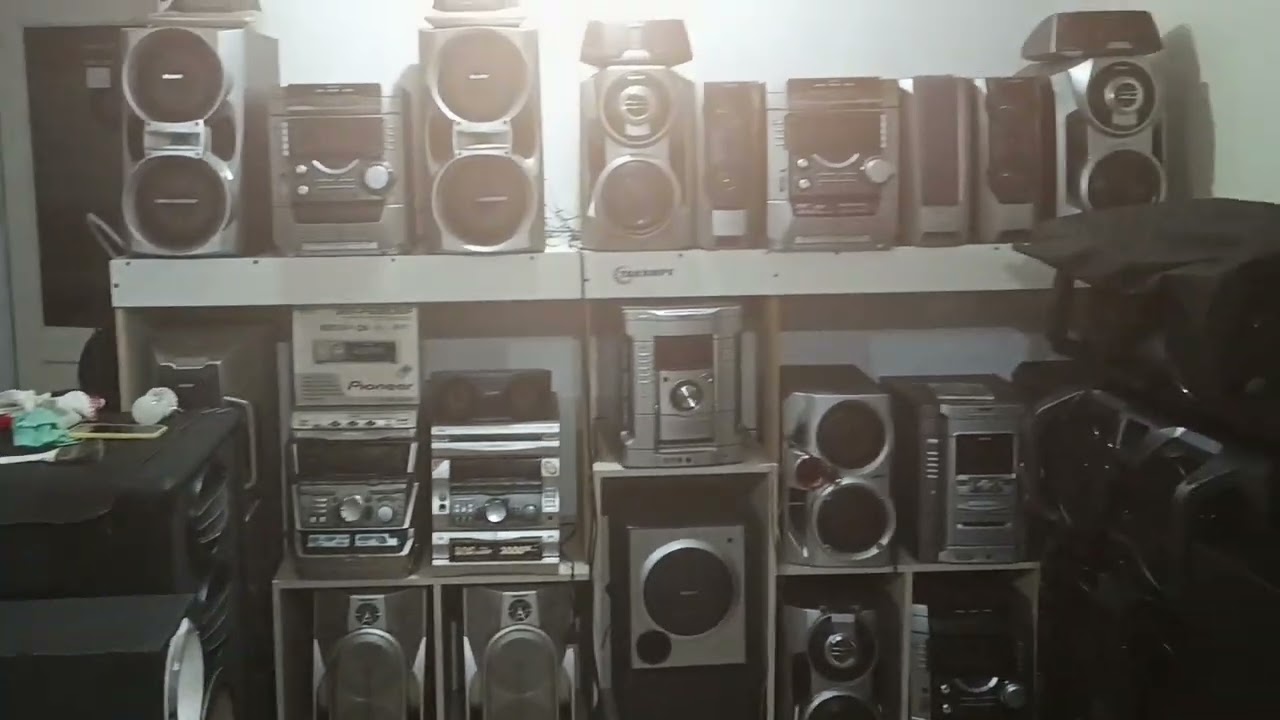 qualidade e beleza dos aparelhos tocando cd stanton