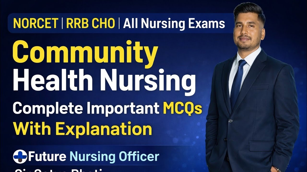 Raj cho 2025 community health nursing 🗝️ point class-3 cho ,nhm exam , upcoming nursing vacancy exam