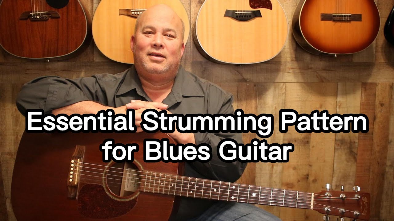 Essential Strumming Pattern for Blues Guitar