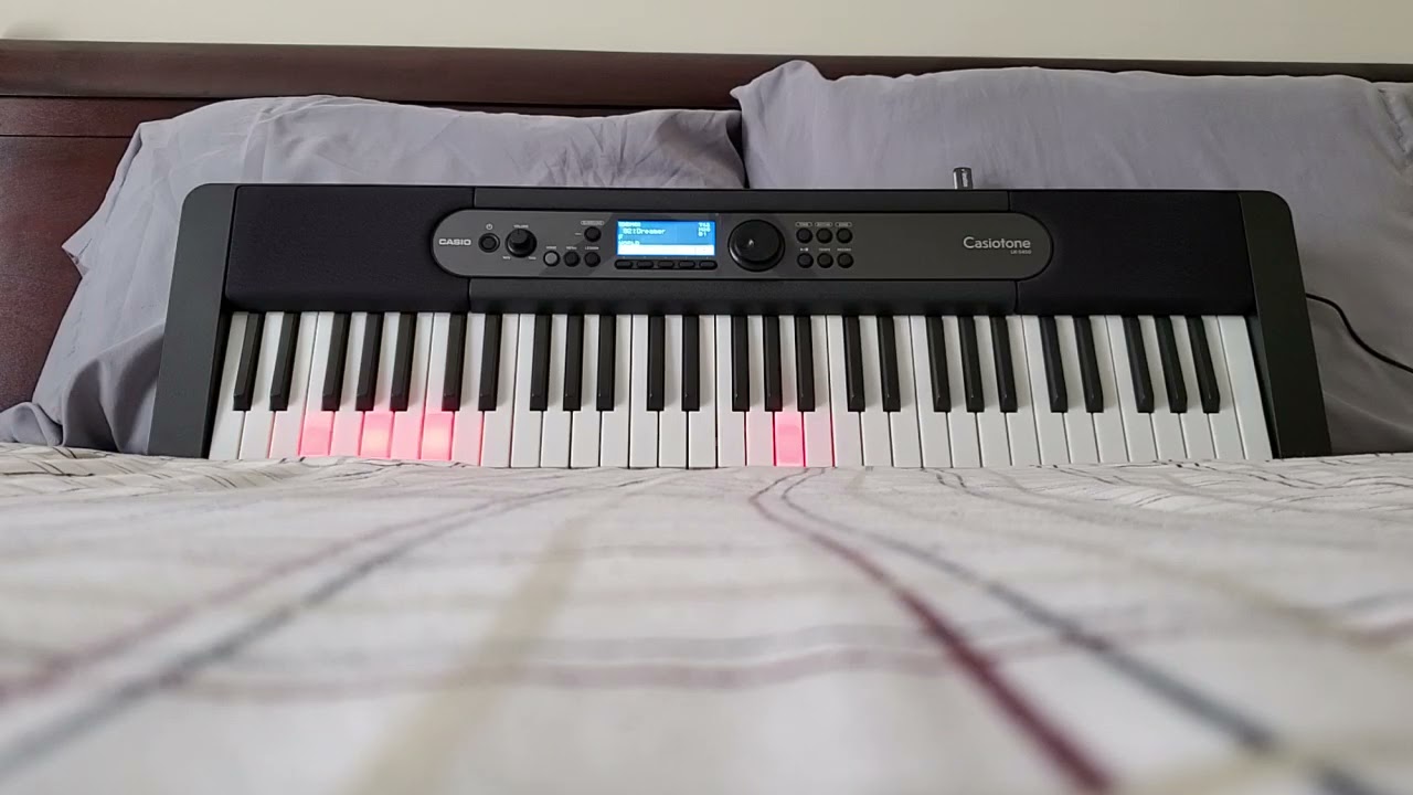 CASIO Casiotone LK-S450 - Song Bank (81 - 100)