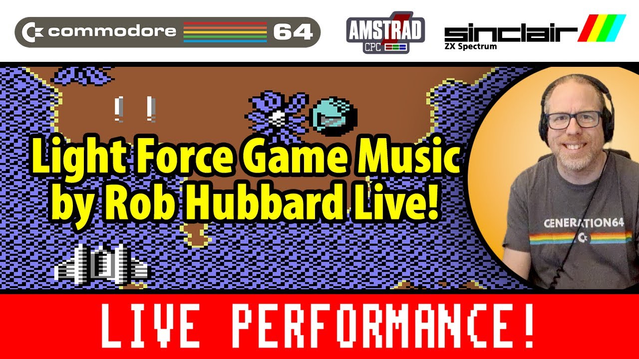 Rob Hubbard's Lightforce played by ear!