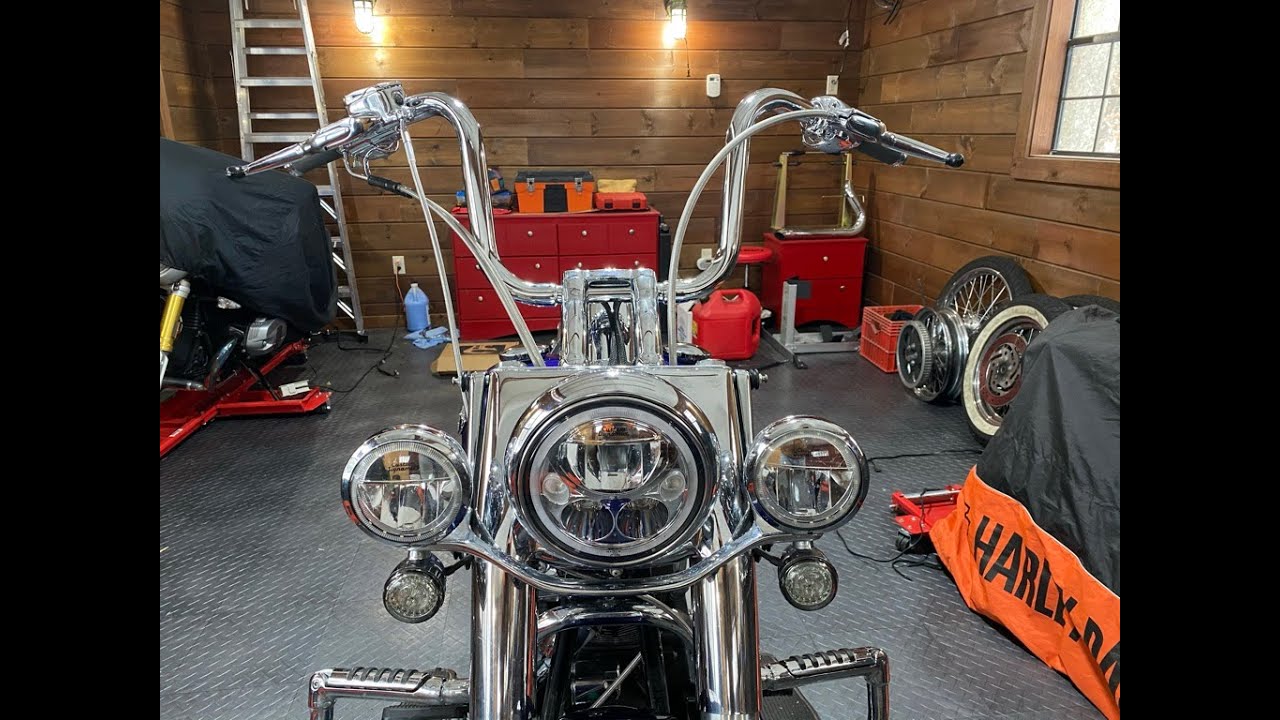 Install Harley Handlebars: Done the Easy Way