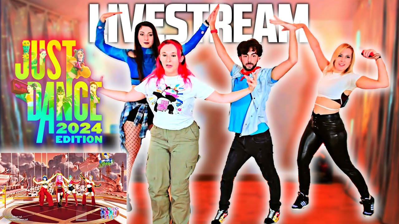 1st JUST DANCE 2024 STREAM 😍🎉 w/ INTERNATIONAL FRIENDS 🎉