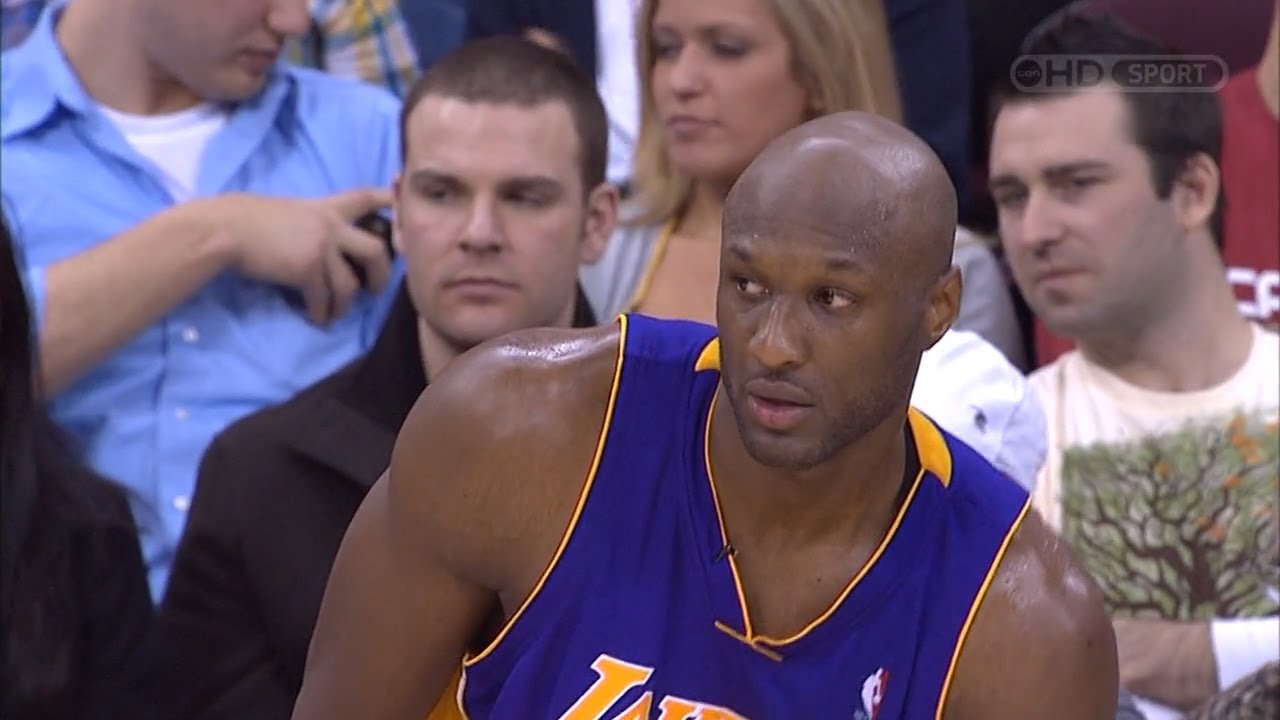 Lamar Odom Full Highlights vs Cavaliers 2009.02.08 - 28 Pts, 17 Rebs 