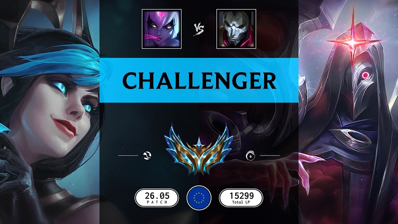 Challenger Match: Over 10.000 LP - EUW server Patch 26.05