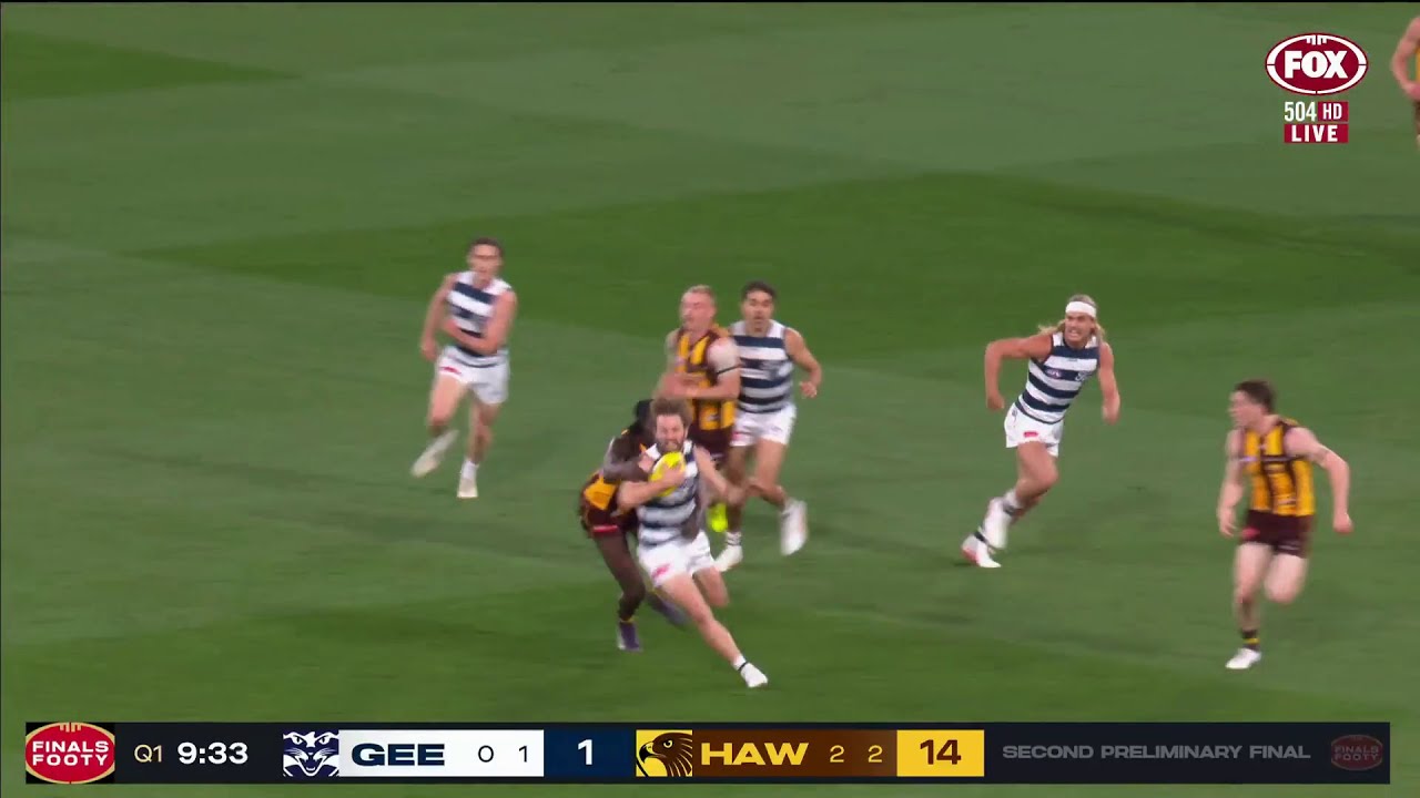 Tom Atkins Geelong Cats 2025 Preliminary Final