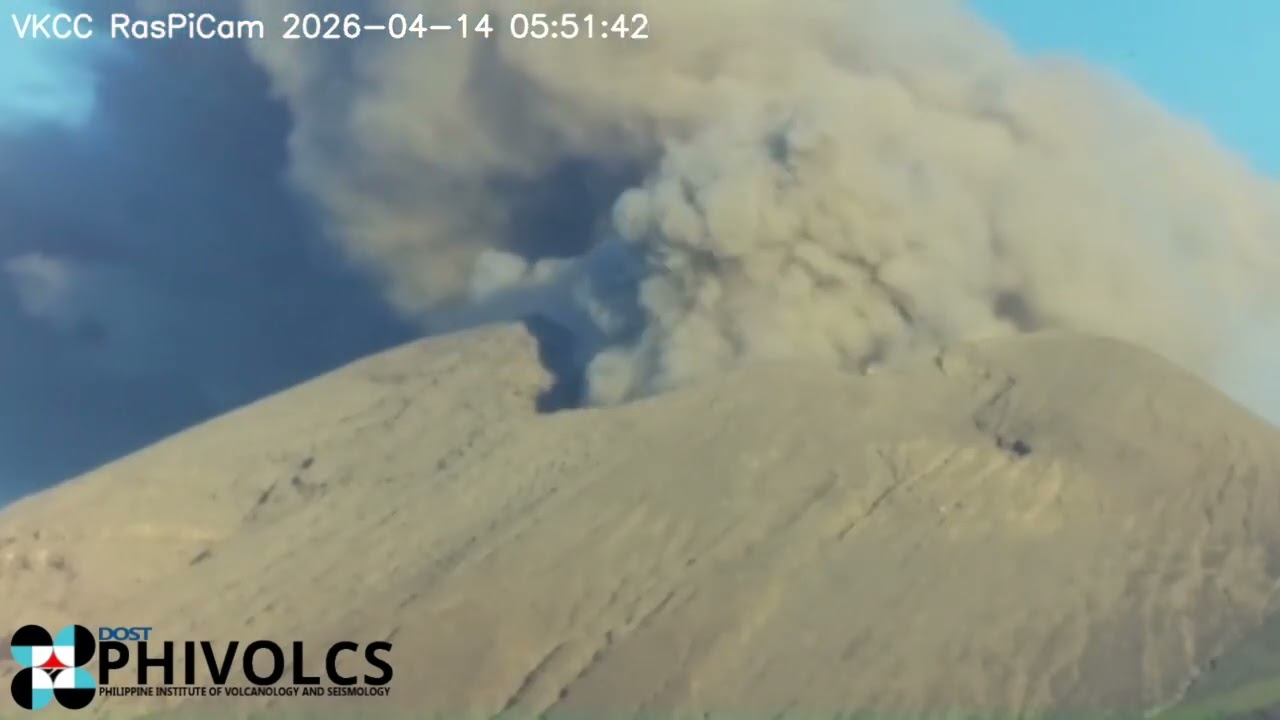Ash emission observed at Kanlaon Volcano, says PHIVOLCS | GMA News