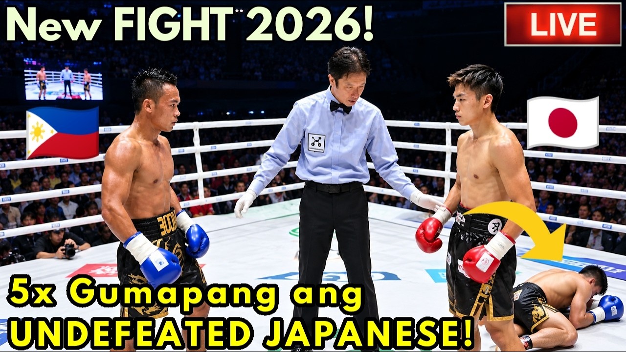 Kakaibang LAKAS ang PINAKITA ng PINOY | Alvin Camique (PH) vs Ryo Mandokoro (JAPAN) Fight Highlights