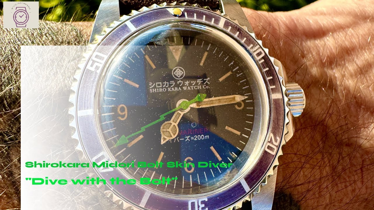 “The Shirokara Midori Skin Diver – Affordable Vintage-Inspired Diver”