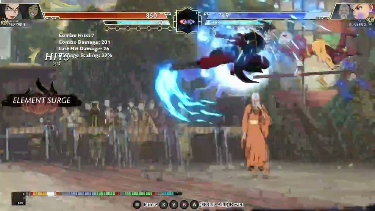 Avatar Legends: The Fighting Game (Beta) - Focused Azula BnB
