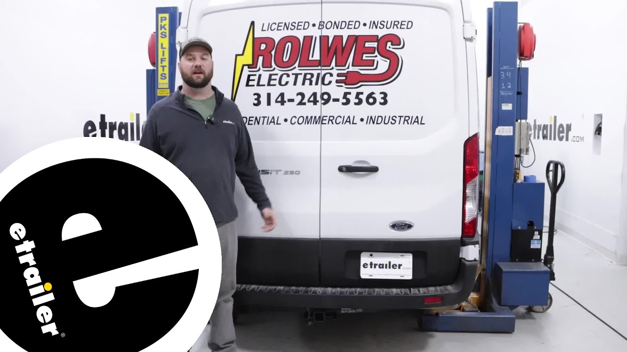 etrailer | Curt T-Connector Vehicle Wiring Harness Installation - 2022 Ford Transit T250