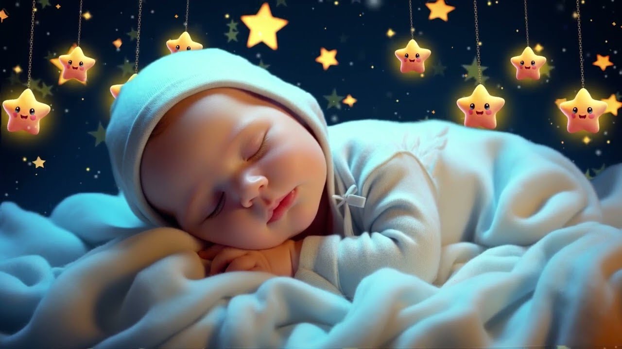 Fall Asleep in 3 Minutes 💤 Mozart & Brahms Lullabies | Baby Sleep Music 🌙