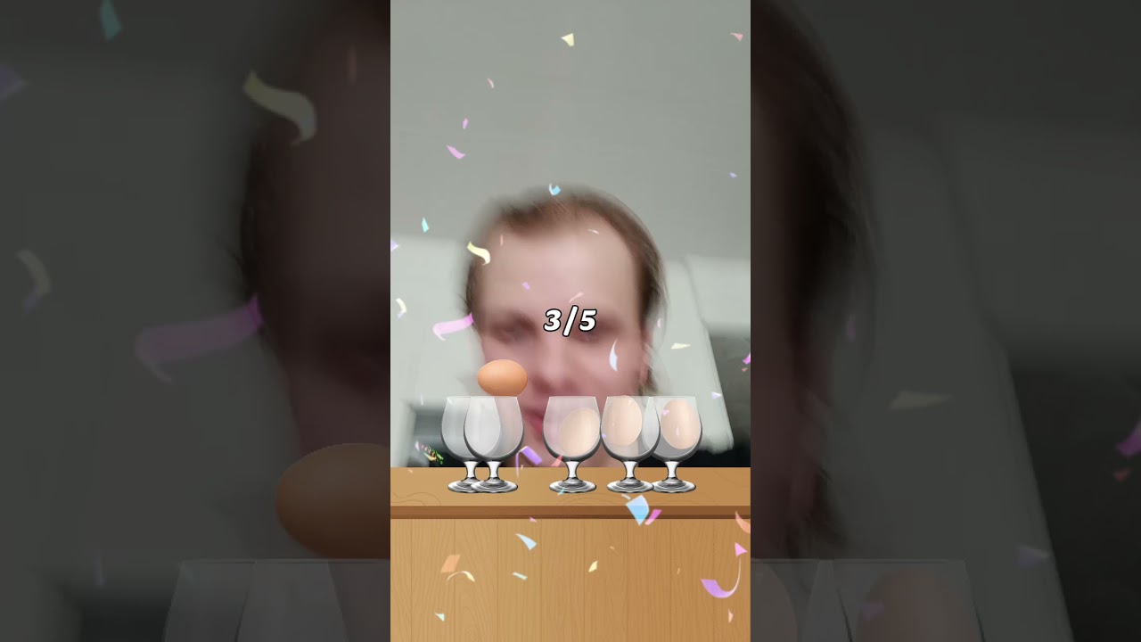 Kananmunat lasiin. #viralvideo #challenge