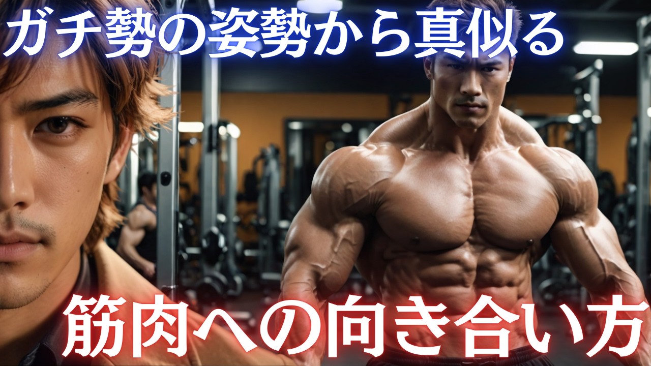 【筋トレの本質】伸びない人はスマホを見る。デカくなる人は「〇〇」を見る。