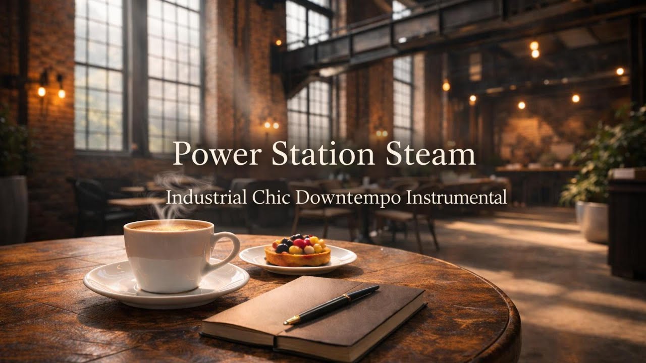 【作業・読書／1H／歌なし】静かなインダストリアル・ダウンテンポ｜発電所スチーム / Industrial Chic Downtempo (1H, No Vocals) | 