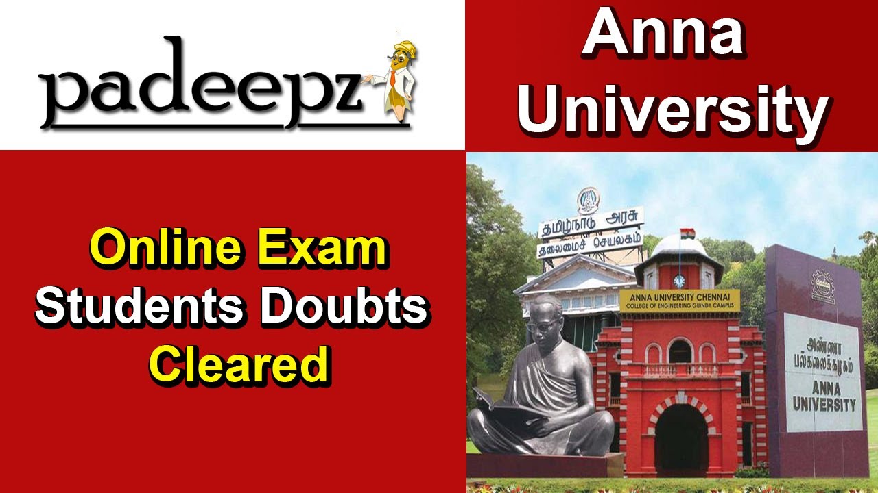 Anna University Latest News | Online Exam | Students Doubts Cleared | Padeepz