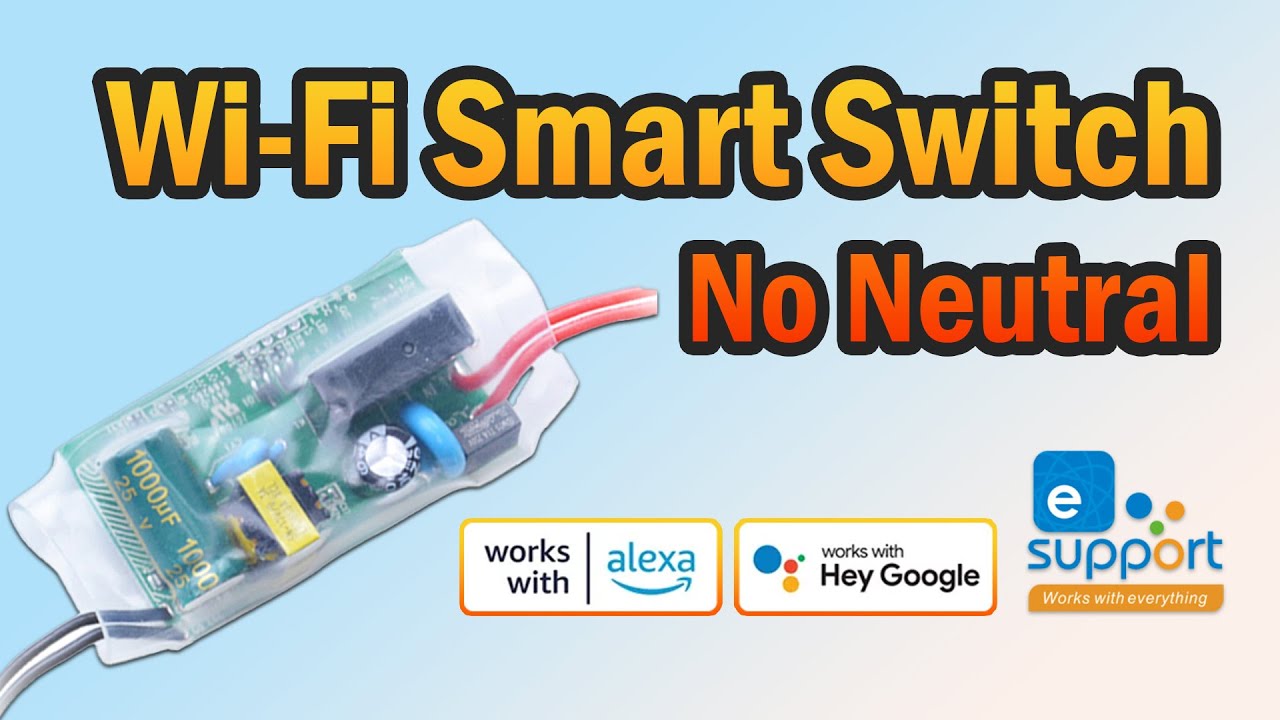 DIY - ติดตั้ง Sonoff Wi-Fi Switch แบบไม่ใช้นิวตรอน [EP.23]