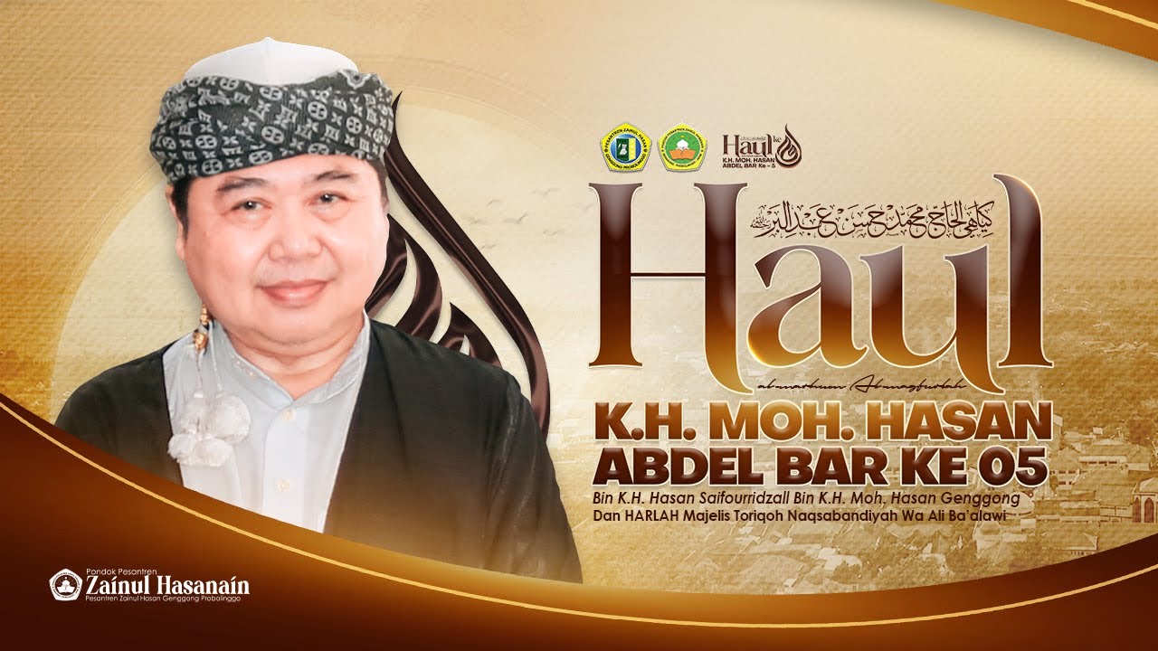 🔴 LIVE | HAUL AL- MARHUM AL-MAGHFURLAH KH. MOH.HASAN ABDEL BAR KE-5