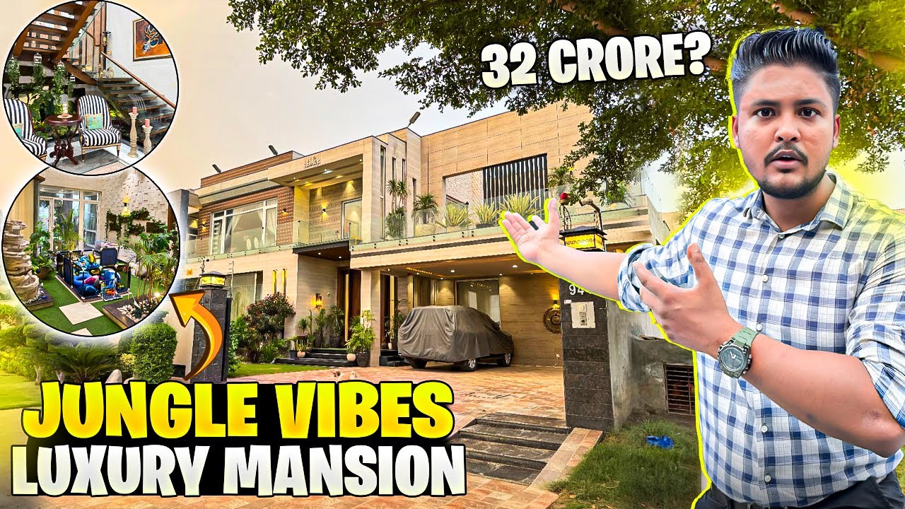 Owner Built 2 KANAL ULTRA LUXURYMansion in Lahore For Sale | MILLIONAIRE House Tour