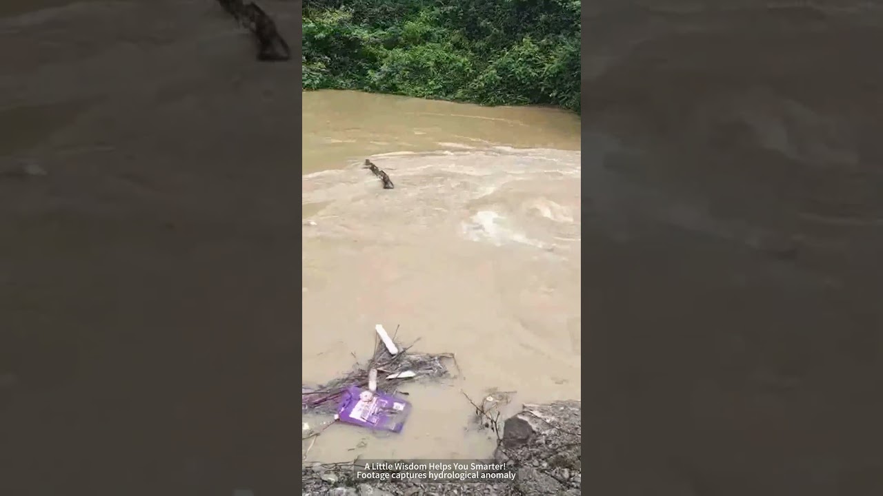 &zwnj;Mystery of the Spinning Logs: Underground River's Hydrological Signature