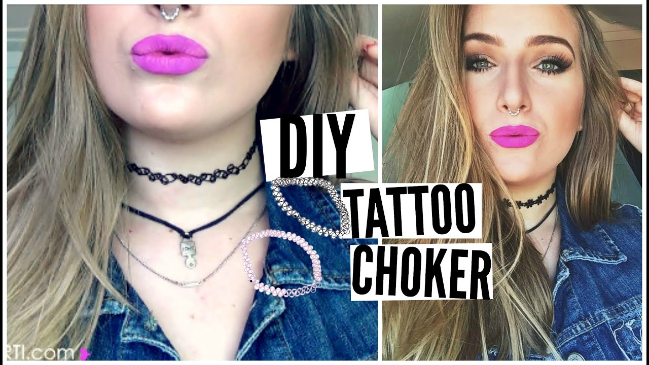 DIY: Tattoo Choker | Gargantilha