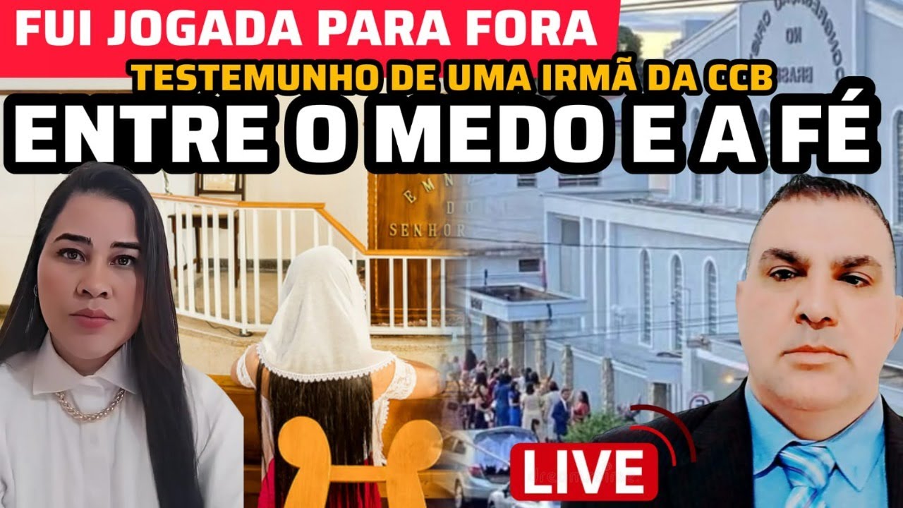 CCB- IRMÃ AMANDA CONTA SUA HISTORIA DENTRO DA CCB, FUI JOGADA PRA FORA