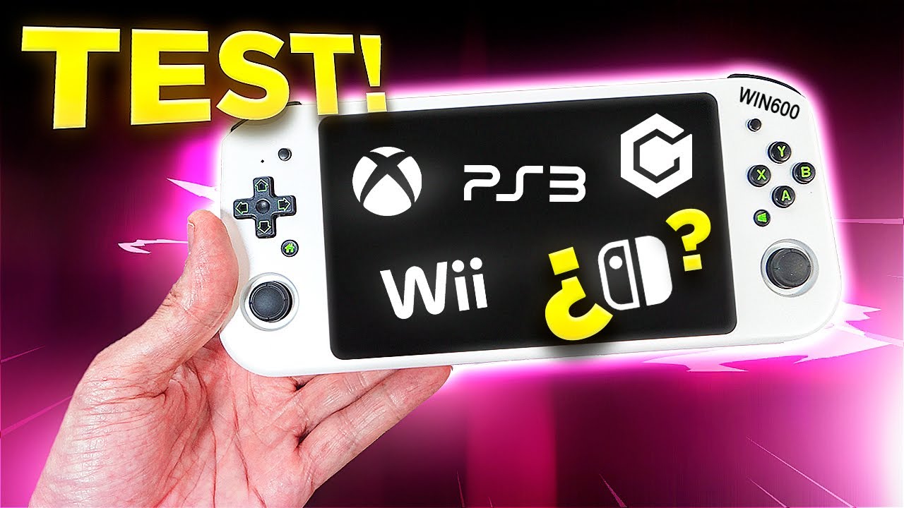 ¿ ANBERNIC WIN600 es una BESTIA emuladora ?