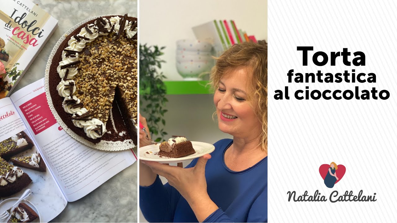 TORTA FANTASTICA AL CIOCCOLATO CON STAMPO FURBO | Ricetta facile | Natalia Cattelani